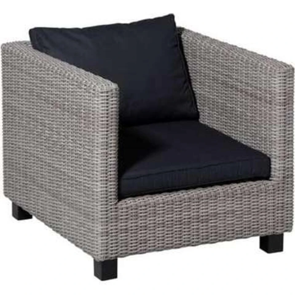 Madison Loungekussen Basic 60 X 60 X 8 Cm Zwart - Afbeelding 3