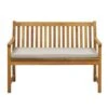 Beliani Tuinbank VIVARA - Lichte Houtkleur Fsc® Gecertificeerd Acaciahout