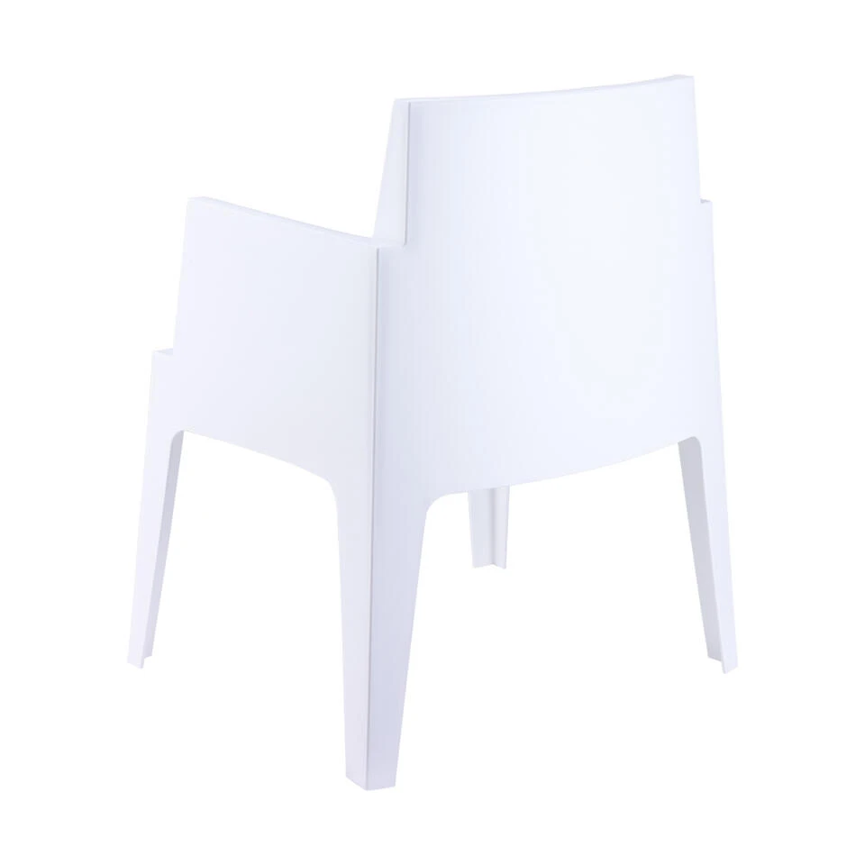 Garden Impressions Box Tuinstoel The Original Wit - 4 Stuks - Afbeelding 4