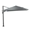 Garden Impressions Hawaii Zweefparasol Lumen LED 300x300cm - D. Grijs