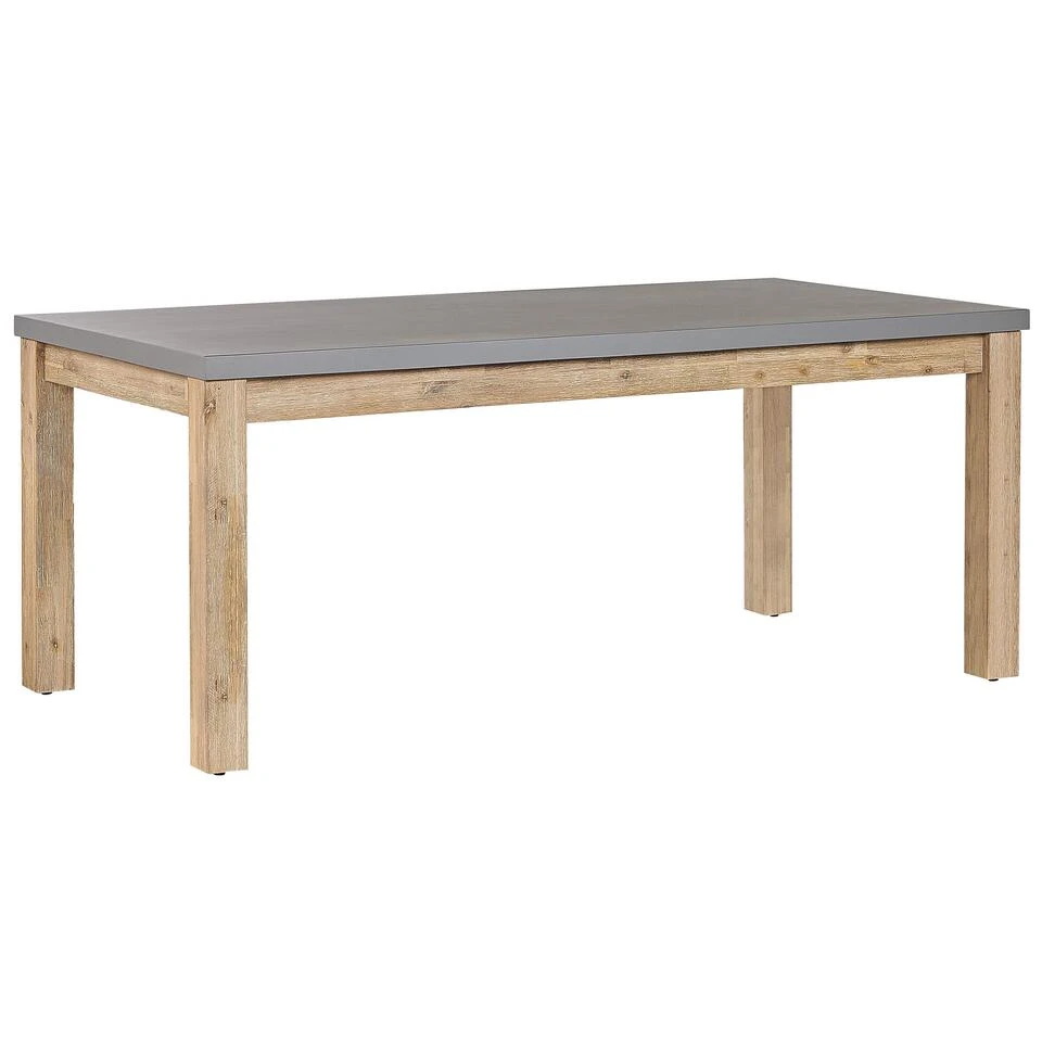 Beliani Eettafel OSTUNI - Grijs Vezelcement