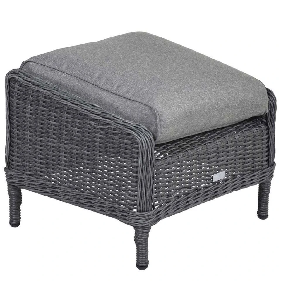 Garden Impressions Marbella Voetenbank Donker Grijs