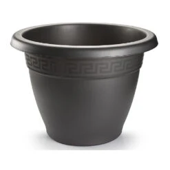 Forte Plastics Plantenpot - Kunststof - Antraciet - 40 Cm