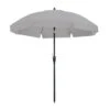Madison - Parasol Lanzarote Round Grey - 250cm - Grijs