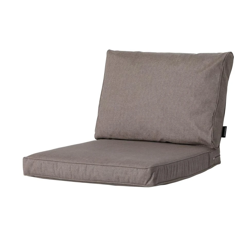 Madison Lounge Luxe Outdoor Oxford Taupe Zitkussen 60x60cm - Afbeelding 3