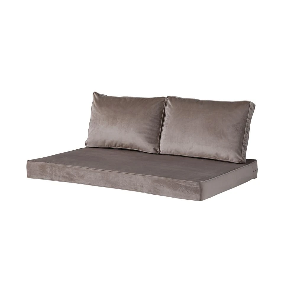 Madison Lounge Outdoor Velvet Taupe/panama Taupe Zitkussen 120x80cm Kussen - Afbeelding 3