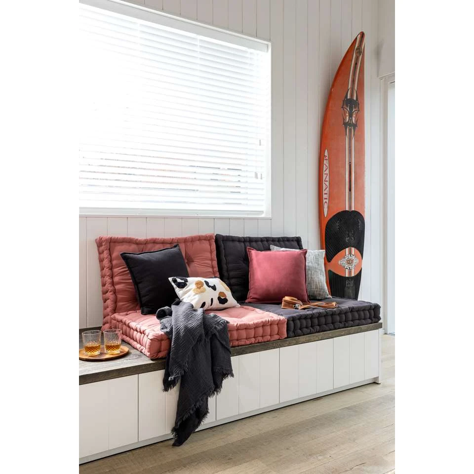 Mistral Home Palletkussen-Zitkussen-80x60x12 Cm-Terracotta - Afbeelding 2