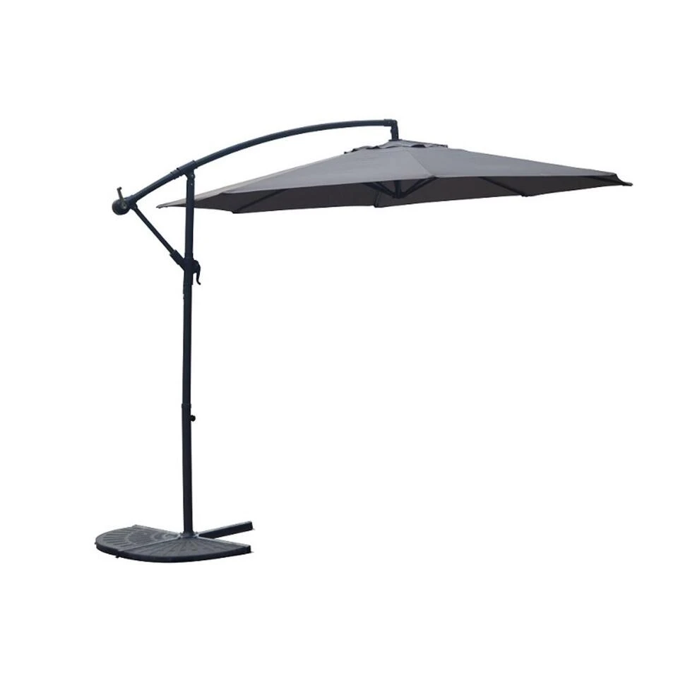 Zweefparasol 300cm Taupe