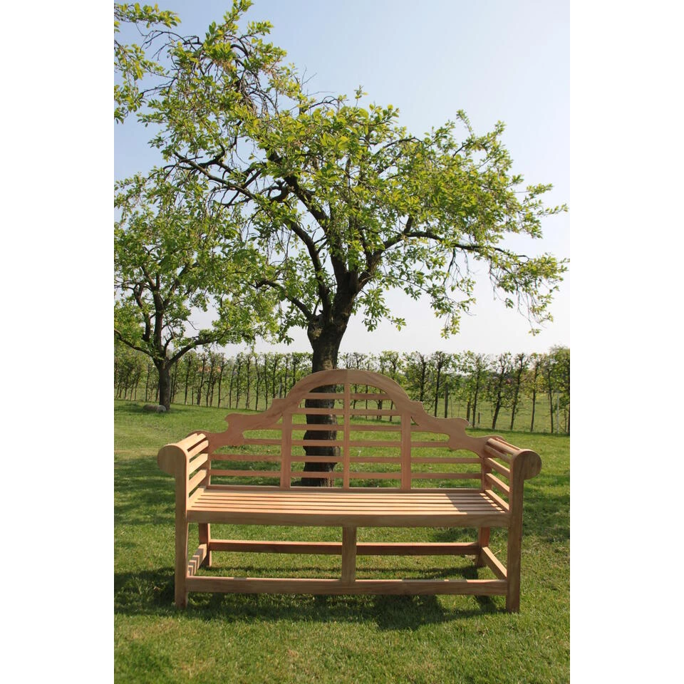 Livingfurn - Tuinbank Marlboro Bench - 45x150x90 - Teakhout - Afbeelding 2