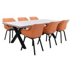 Hartman Sophie Element Terra/Verona Black 220 Cm. Tuinset - 7-delig