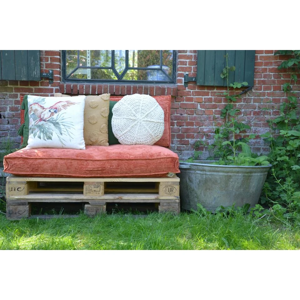 Unique Living Palletkussen Bay Oranje - 120x80cm - Afbeelding 4