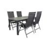 VDG Salvatore/Queens 160 Cm. Tuinset - 5-delig Verstelbaar