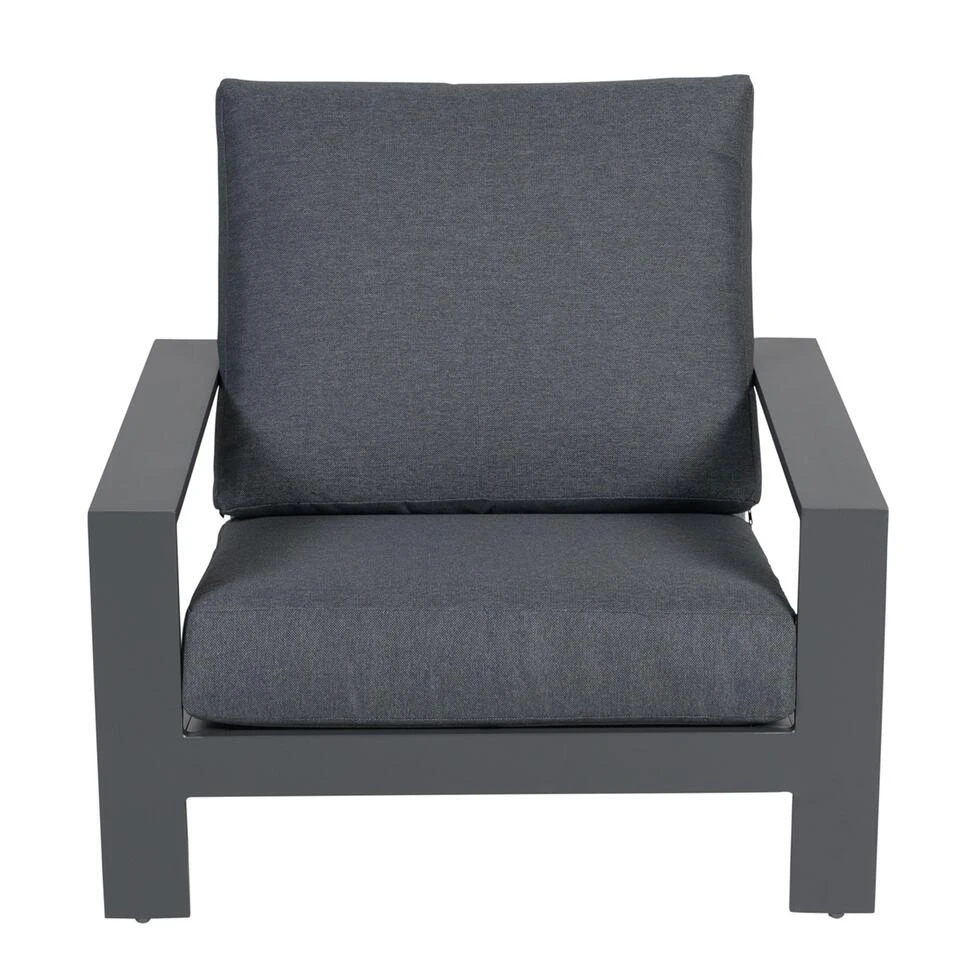 Garden Impressions Coba Lounge Tuinstoel - Donker Grijs - Afbeelding 2