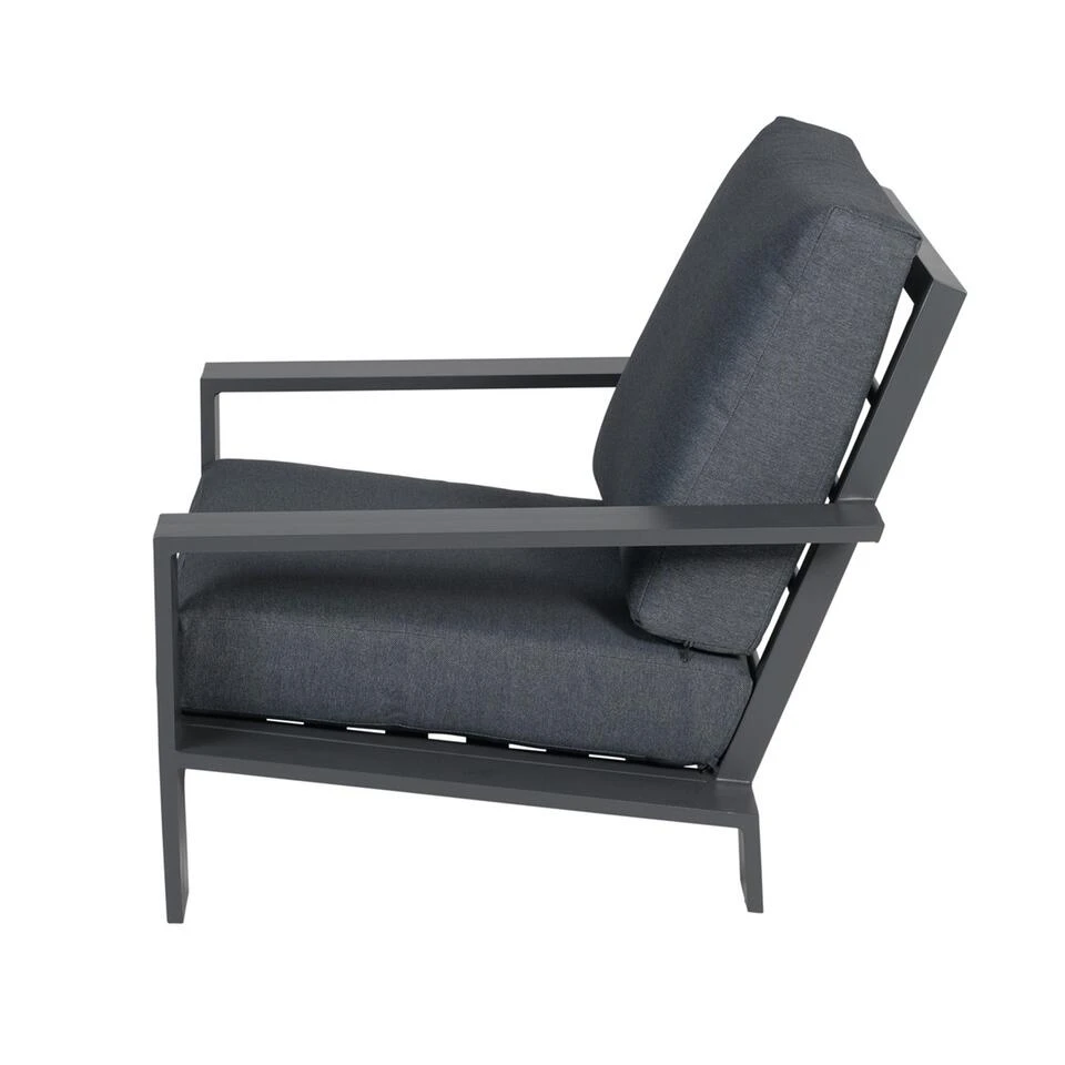Garden Impressions Coba Lounge Tuinstoel - Donker Grijs - Afbeelding 3