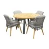 4 Seasons Sempre/Ambassador 130 Cm. Rond Tuinset - 5 Delig