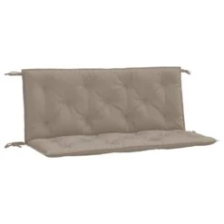 VidaXL Tuinbankkussen 120 Cm Oxford Stof Taupe