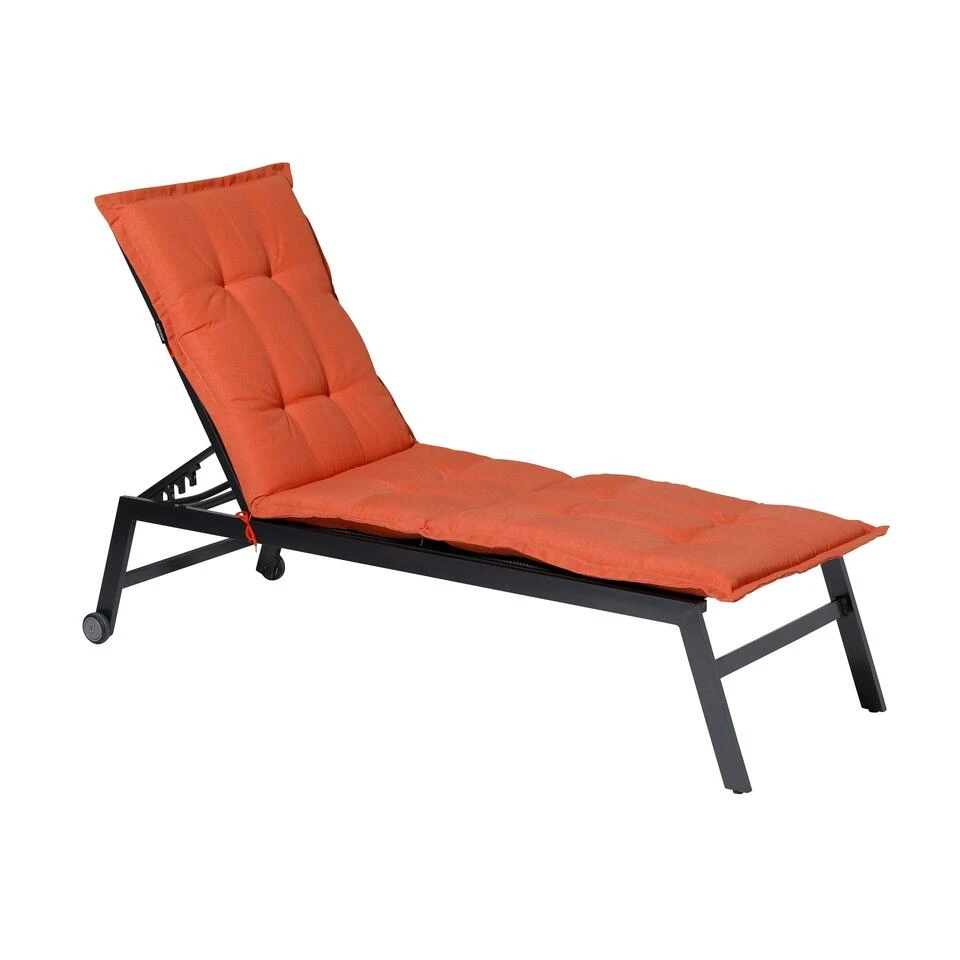 Madison Ligbedkussen - Panama Flame Orange - 200x60 - Oranje - Afbeelding 2