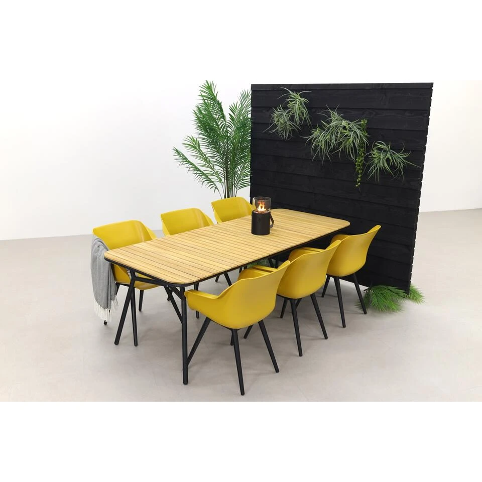 Hartman Sophie Studio Curry Yellow/Bella 220x95 Cm. - 7-delige Tuinset - Afbeelding 2