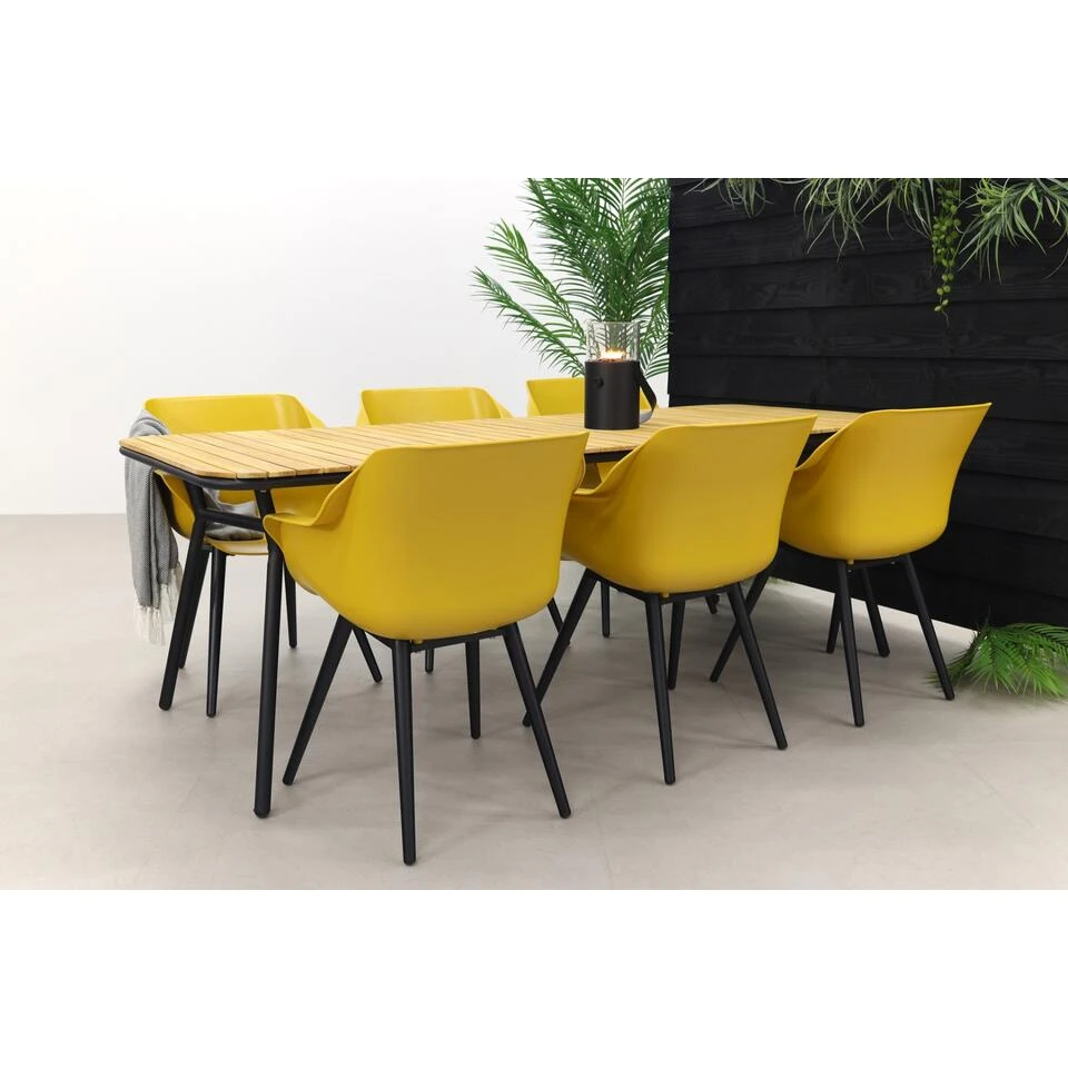 Hartman Sophie Studio Curry Yellow/Bella 220x95 Cm. - 7-delige Tuinset - Afbeelding 3