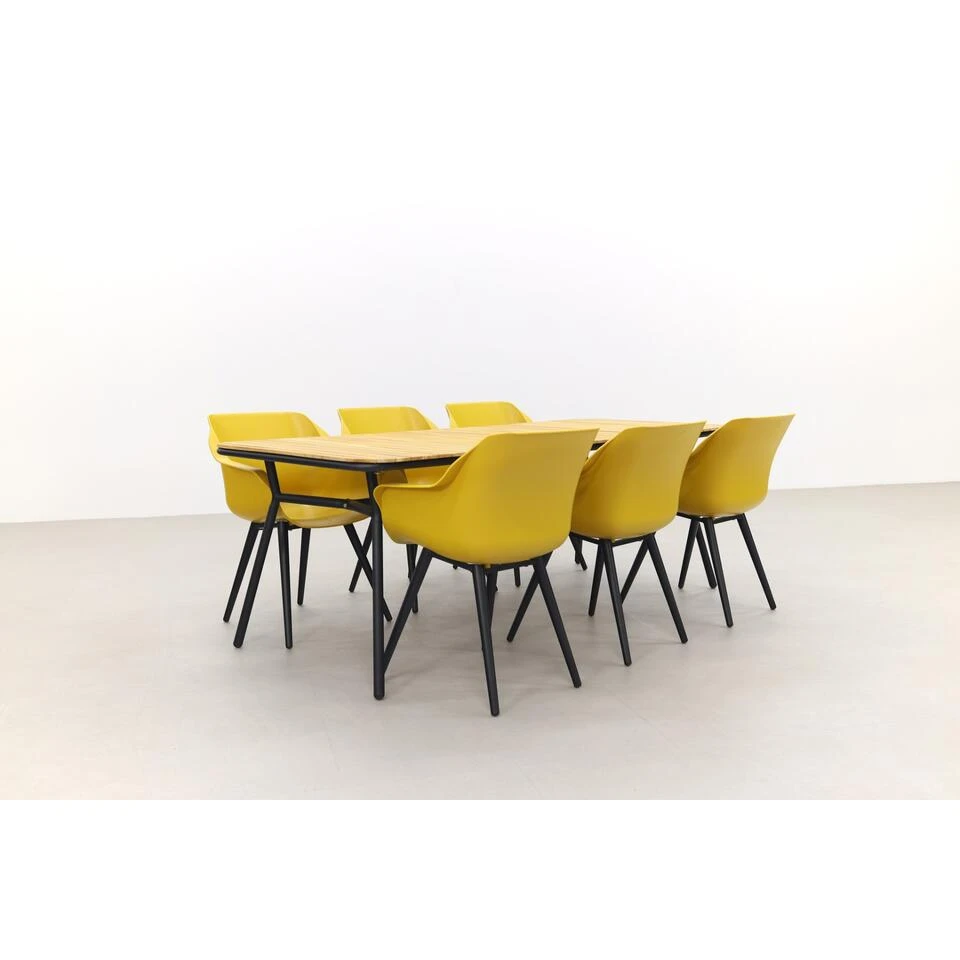 Hartman Sophie Studio Curry Yellow/Bella 220x95 Cm. - 7-delige Tuinset - Afbeelding 4