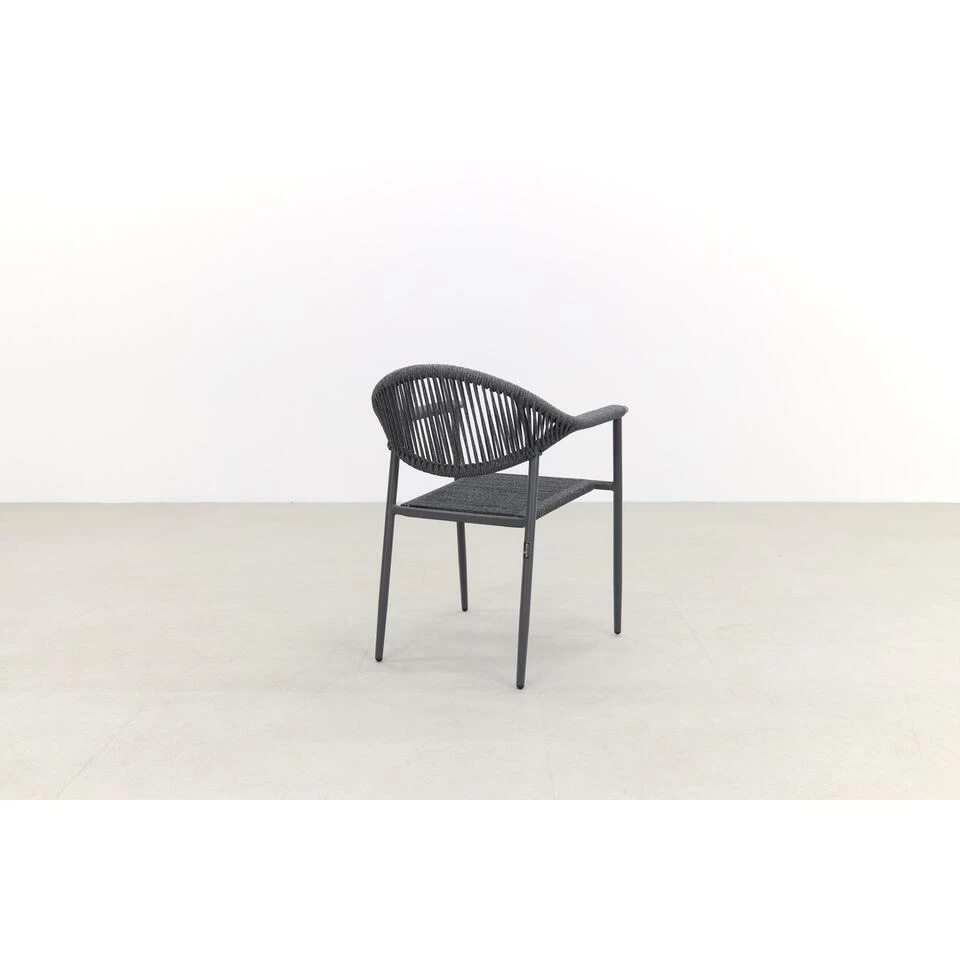 GreenChair Comfort Dining Tuinstoel - Antraciet - Afbeelding 4