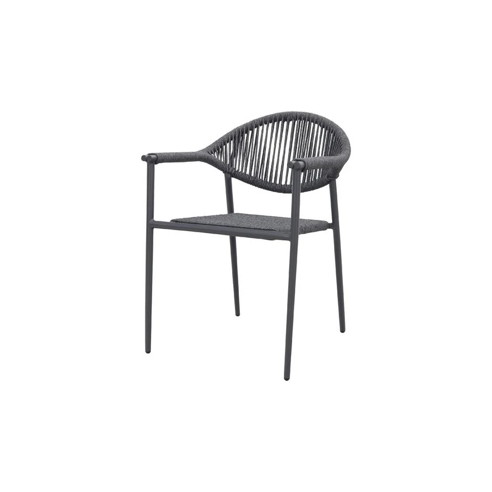 GreenChair Comfort Dining Tuinstoel - Antraciet