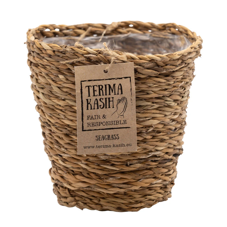 Mand Coco – Zeegras – Terami Kasih – ⌀14 Cm –↕ 10-15 Cm