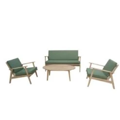 Fonteyn - Loungeset Georgia - Acacia Groen