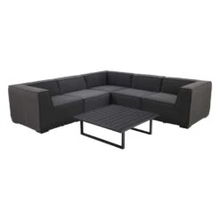 VDG Liberty/Cuba Sunbrella Loungeset - Sooty - 6-delig