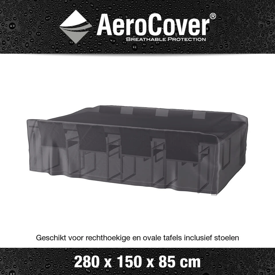 Aerocover Tuinsethoes - 280x150x85 Cm - Afbeelding 2