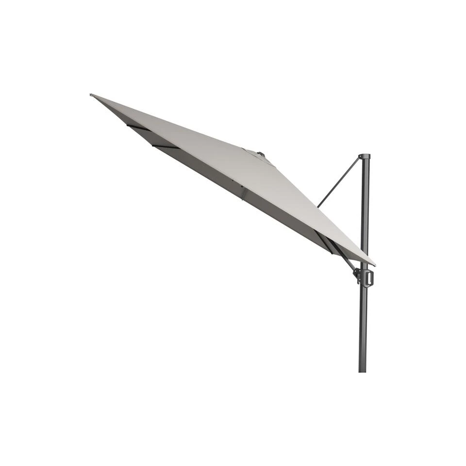 Platinum Challenger T1 Zweefparasol Premium 3x3 M. - Manhattan Grey - Afbeelding 2