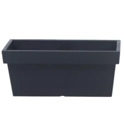 Prosperplast Plantenbak - Kunststof - 79 X 35 X 33 Cm - Antraciet