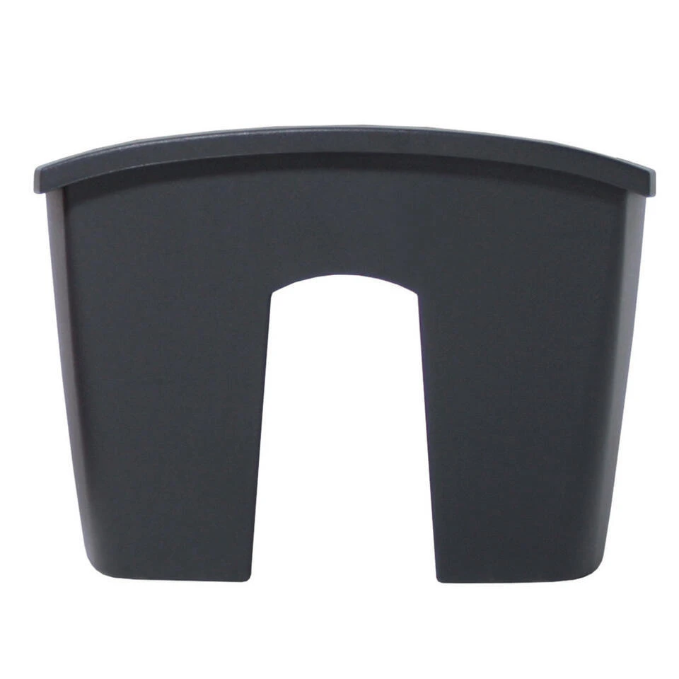 Prosperplast Plantenbak - Railing - Kunststof - 24 Cm - Antraciet