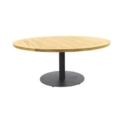Taste Saba Low Dining Tafel - Ø160 Cm. Ronde Tuintafel