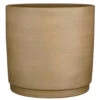 Mica Decorations Plantenpot - Terracotta - Beige Mat - D36/H35 Cm