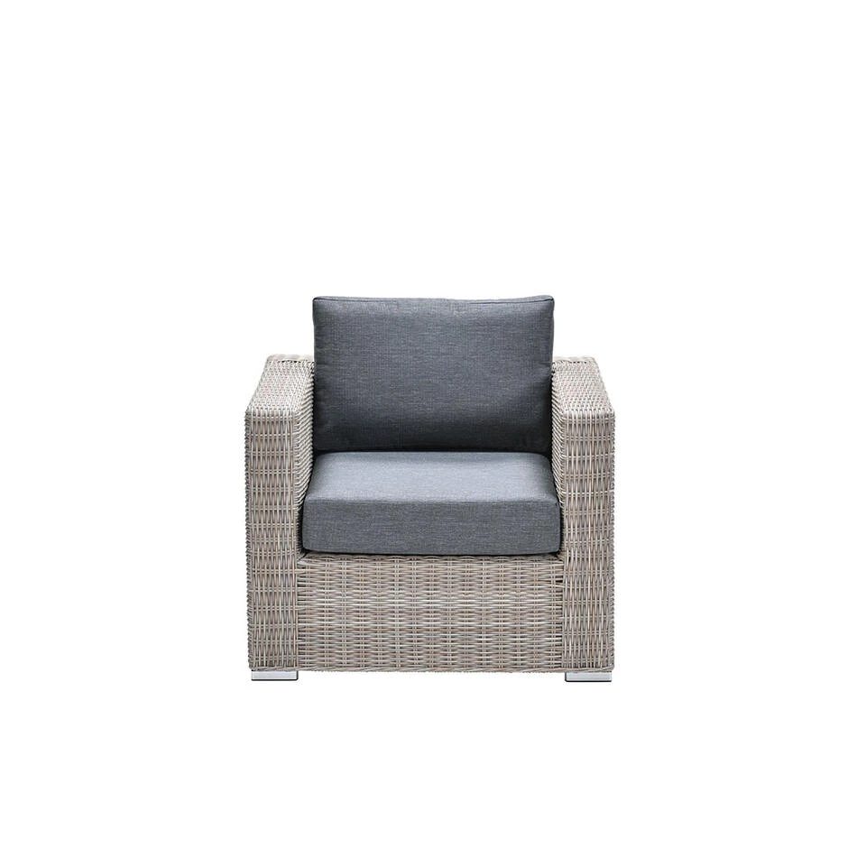 Garden Impressions Tennessee Loungestoel Vintage Willow -texfiber - Afbeelding 4