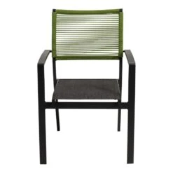 Vito Rope Stapelstoel - Textileen - Groen