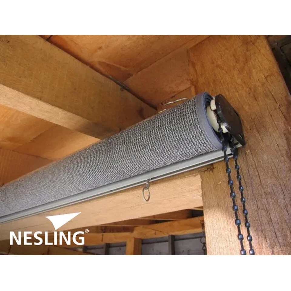 Nesling Rolgordijn Breed 2.48 X 2.4m - Zwart - Afbeelding 4