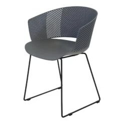 Orly Tuinstoel Polypropyleen - Kunststof - Grijs