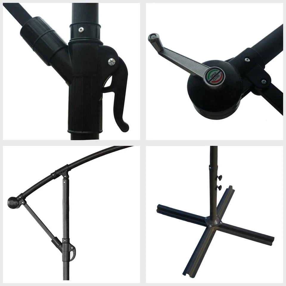 Happy Garden Schaduwzeilen MOLOKAI - Grijs - Staal - Afbeelding 3