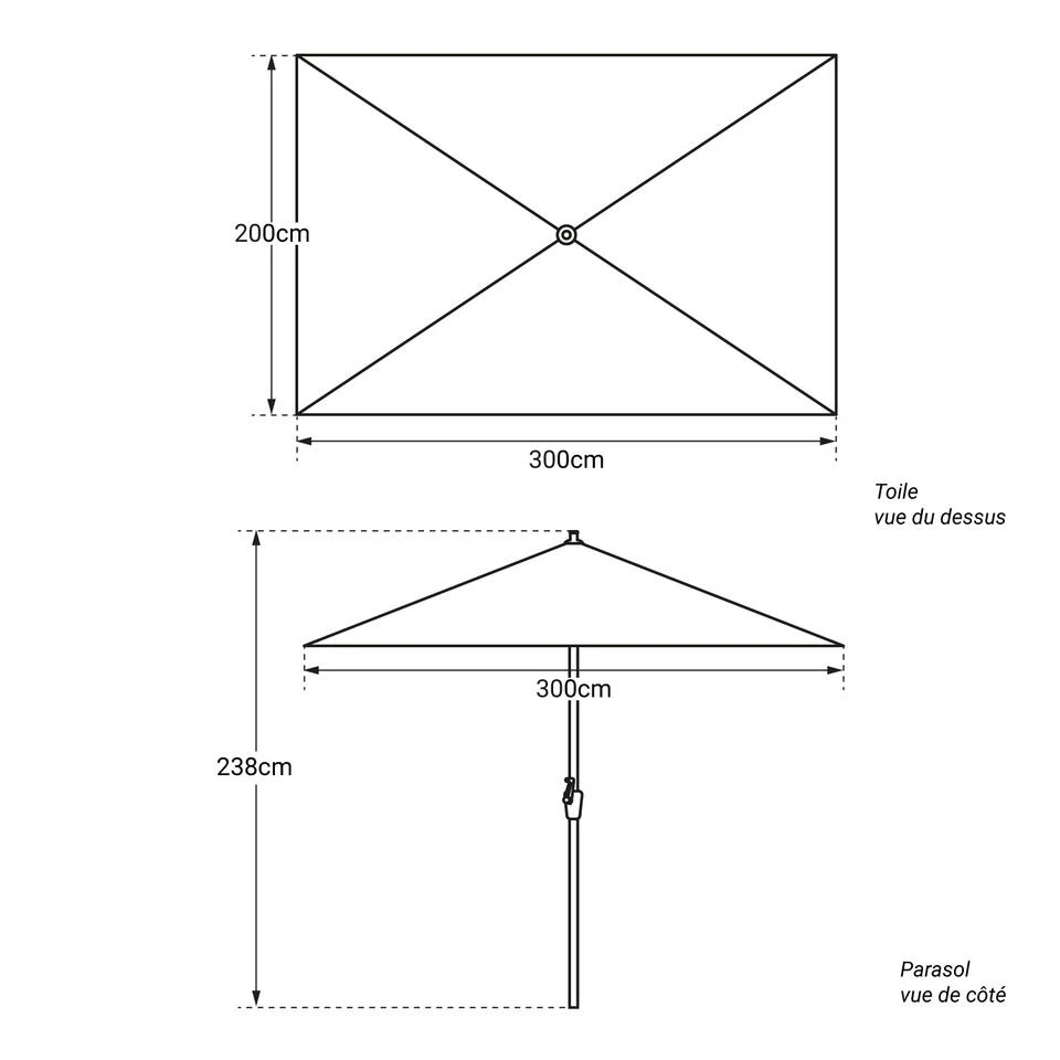 Happy Garden Schaduwzeilen HAPUNA - Roze - Aluminium - Afbeelding 4