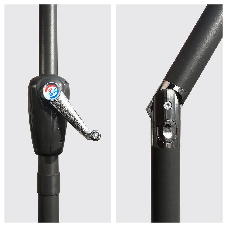 Happy Garden Schaduwzeilen HAPUNA - Zwart - Aluminium - Afbeelding 3