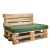 2L Home&Garden Palletkussen ''Solid'' Olijf 120x80cm