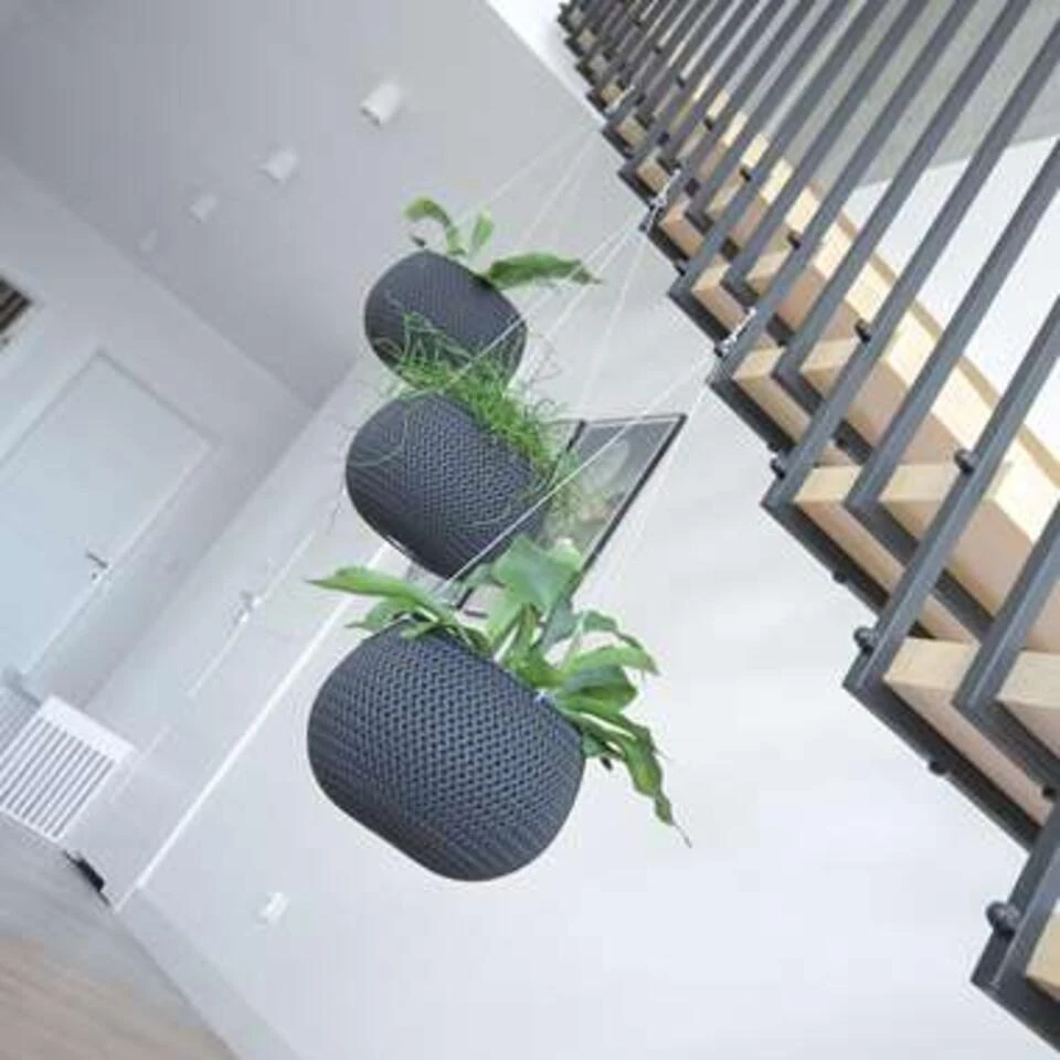 Prosperplast Prosperplats Bloempot Splofy Hangend - Wit - Kunststof - 29 Cm - Afbeelding 2