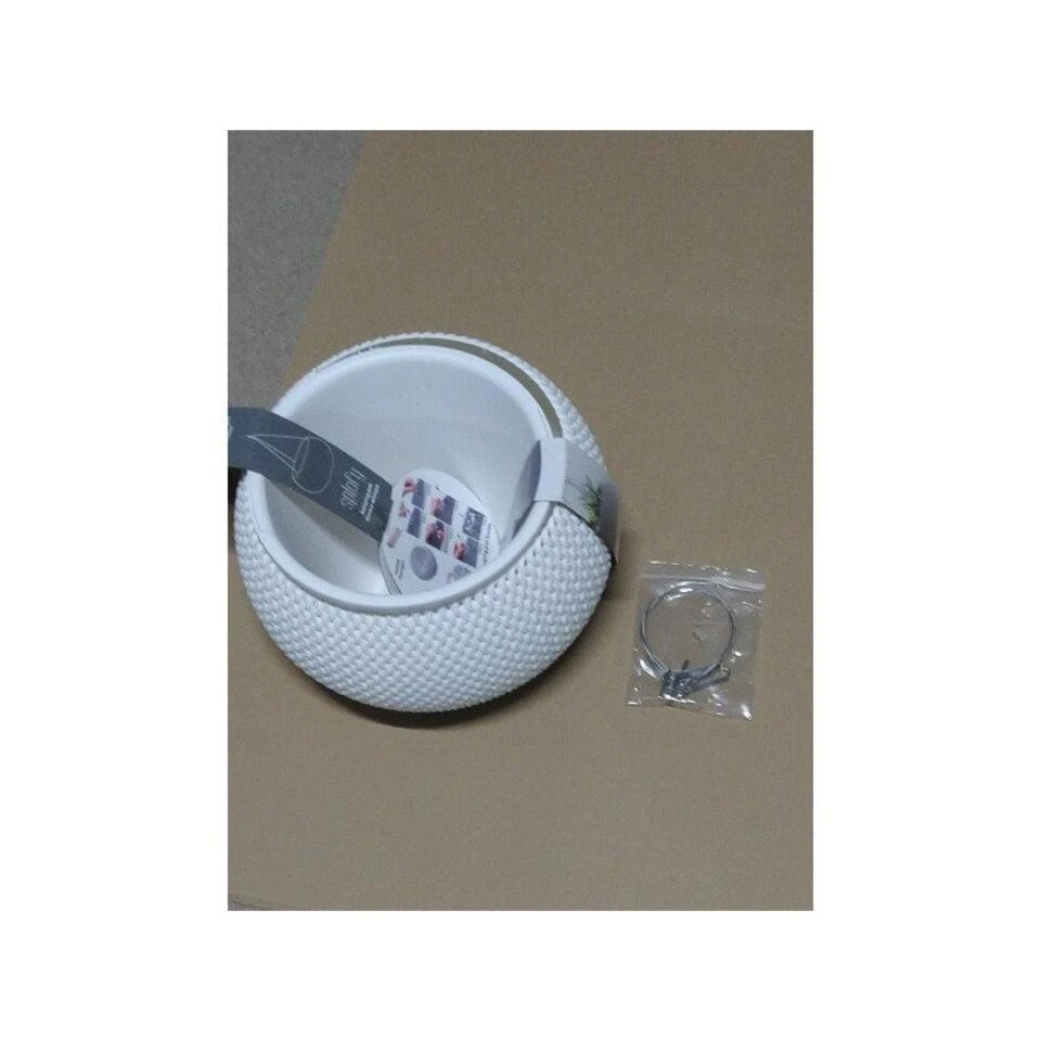 Prosperplast Prosperplats Bloempot Splofy Hangend - Wit - Kunststof - 29 Cm - Afbeelding 3