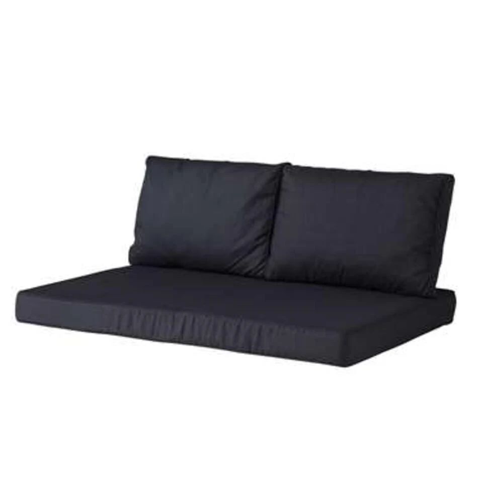 Madison Palletkussen Basic Zwart - 120 X 80cm - Afbeelding 2