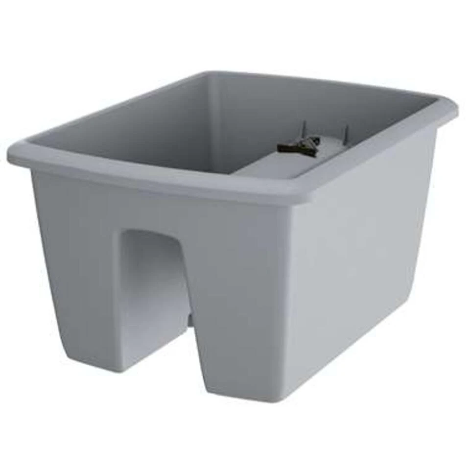 Prosperplast Prosperplats Balkon Plantenbak - Lichtgrijs - Kunststof - 40 Cm