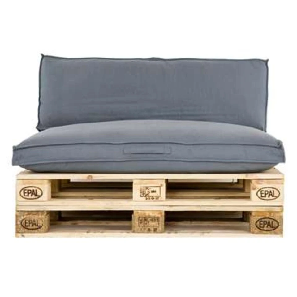 Unique Living Palletkussen Luana Donker Grijs - 120x80 Cm - Afbeelding 2