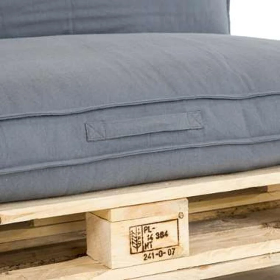 Unique Living Palletkussen Luana Donker Grijs - 120x80 Cm - Afbeelding 3