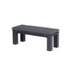 Garden Impressions Plaza Tuinbank 115,5x43xH40 Cm Donker Grijs